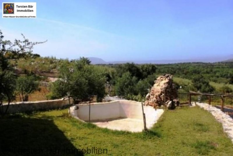 Selia Apokoronas Kreta Selia Apokoronas einzigartige Dorfvilla mit sep. Studio und Meerblick Haus kaufen